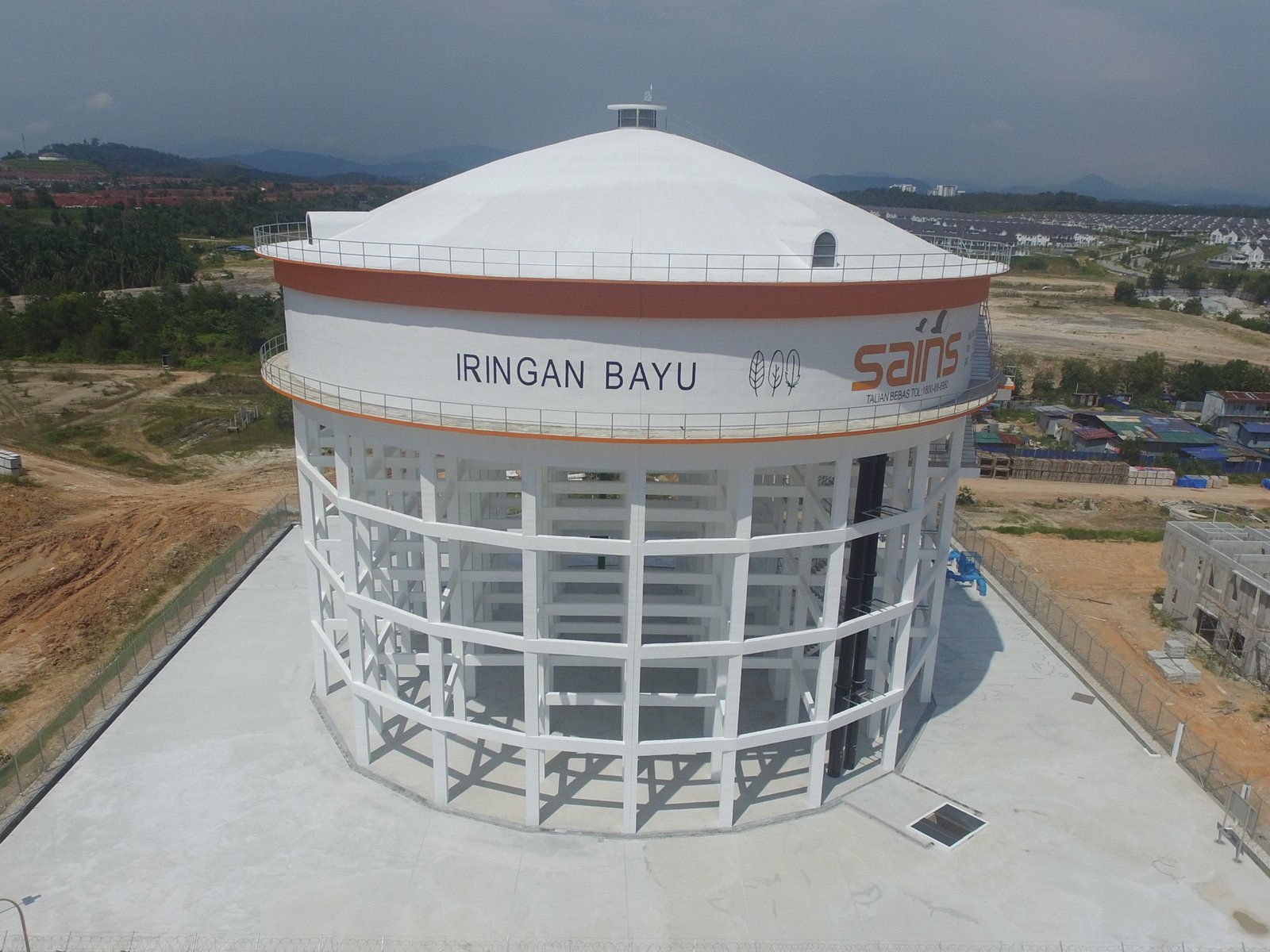 To Construct Iringgan Bayu Elevated Water Tank (SAINS)
